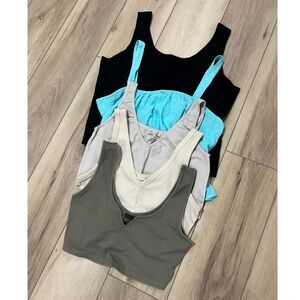 5 pcs Tank Tops Clothing Bundle Size XL Seamless Target TJ Maxx Crop Tops
